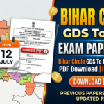Bihar Circle GDS To MTS Paper 2026 Download [PDF]