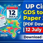 UP Circle GDS to MTS Paper 2026 PDF Download [12 July 2026]